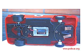 Modellino 5Tipo Policar Polistil