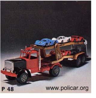 Modellino Bisarcapolistil Policar Polistil