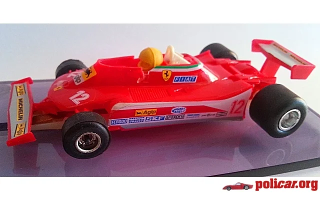 Modellino Ferrari312t4bg Policar Polistil