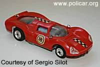 Modellino Ferrarip3poly Policar Polistil