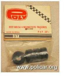Modellino Gommepoly Policar Polistil
