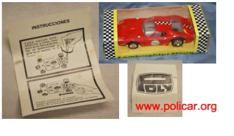 Modellino Istruzionipoly Policar Polistil