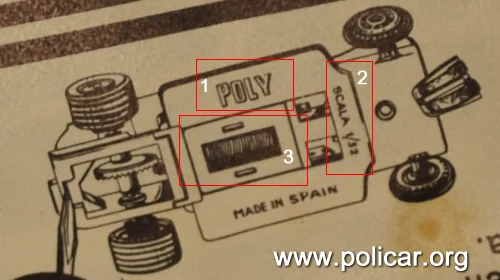 Modellino Istruzionipoly2 Policar Polistil