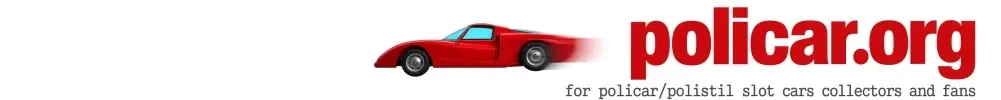 Policar, Polistil, slot car e piste elettriche