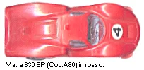 Modellino Matrarossa Policar Polistil