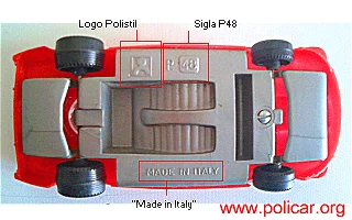 Modellino P48telaio Policar Polistil