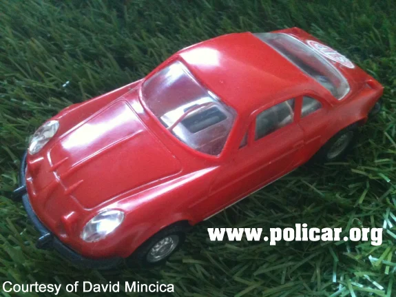 Modellino Polistilalpinerenaultrossa Policar Polistil