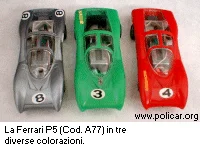 Modellino Varianticolore3 Policar Polistil