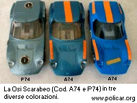 Modellino Varianticolore4 Policar Polistil